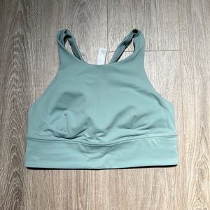 Lululemon Teal Blue Sports Bra High Support Size 10